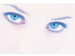 Yeux bleus