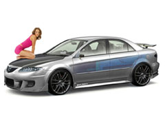 sexy dans la voiture