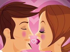 Amoureux qui s embrassent